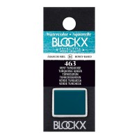 BLOCKX Watercolour Half Pan S4 463 Turquoise Green